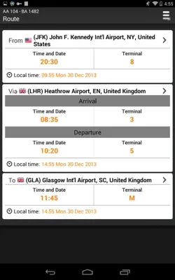 FlightHero Free android App screenshot 0